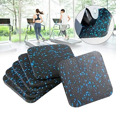 Image de ZSooner tapis absorbant les chocs, 6 pièces, isolation phonique anti vibrations pour de course