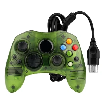 Image de OSTENT Wired Controller Gamepad Joystick S Type 2 A pour Microsoft Old Generation Console Xbox Jeux vidéo Couleur Vert