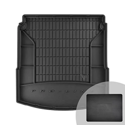 Image de FROGUM ProLine 3D Tapis de Coffre Voiture Bac Exclusif en Caoutchouc pour Renault Talisman 2015 2022 Organisateur Pratique Les Bords Plus Hauts