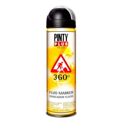 Image de Peinture bombe marqueur topographique blanc 500 mL