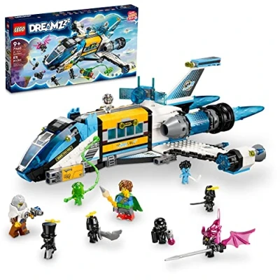 Image de LEGO 71460 DREAMZzz Le Bus de l’Espace M. Oz, Jouet Vaisseau Spatiale à Construire 2 Façons, avec Mateo, Z Blob &amp; Logan, Jouets d&#039;Aventure Créatifs, Cadeau pour Enfants, Garçons, Filles