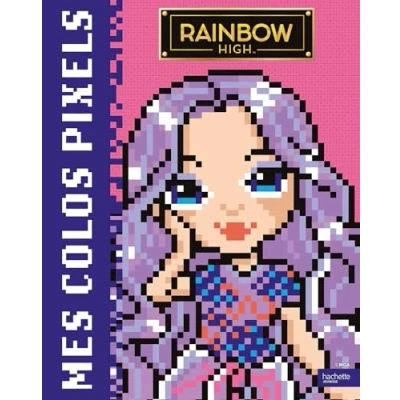 Image de Rainbow High Coloriages pixels (Broché)