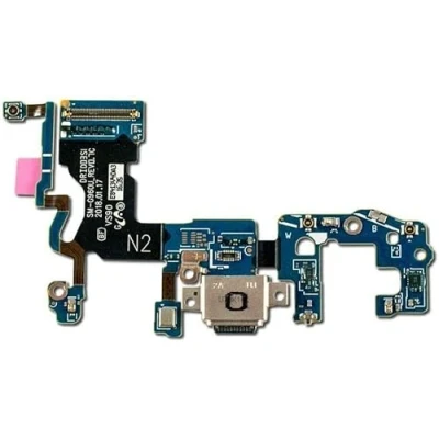 Image de OnlyTech Samsung Galaxy S9 Version G960U Nappe Interne du connecteur de Charge Remplacement Comprenant Le USB C, Micro et l&#039;antenne