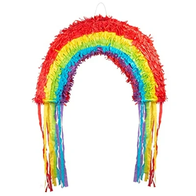 Image de Boland Piñata arc en ciel 10201705, multicolore, taille standard