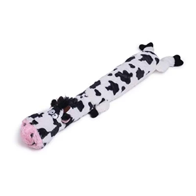 Image de Petface Farmyard Buddies Lazy Moo Jouet en Peluche pour Chien