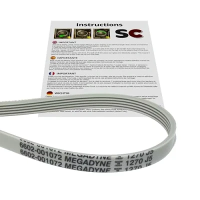 Image de SC Solocorreas Courroie lave linge 1270 J5 6602 001072