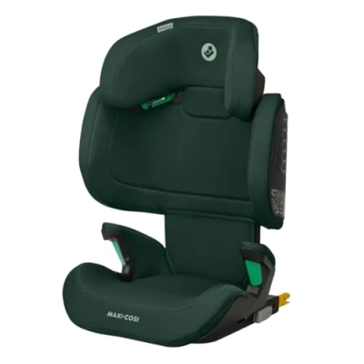 Image de Maxi Cosi Rodifix R i Size, Siège auto ISOFIX, 3 à 12 ans, 100 150 cm, Technologie ClimaFlow, Protection G CELL contre chocs latéraux, Hauteur réglable, Bouclage rapide et facile, Authentic Green
