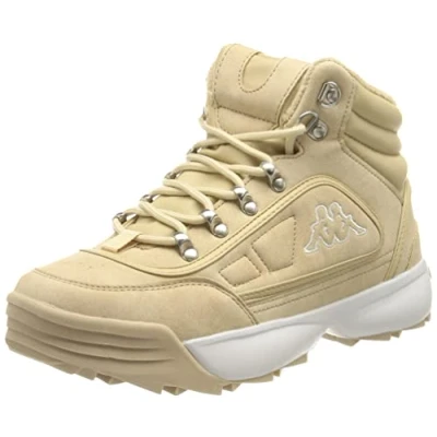Image de Kappa Mixte Shivoo Ice Hi Basket, Sable Blanc, 36 EU