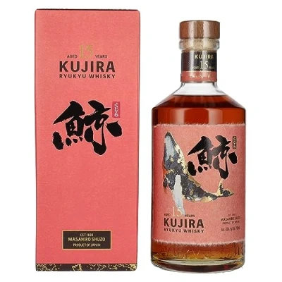 Image de Kujira Ryukyu 15 Years Old Single Grain Whisky 43% Vol. 0,7l in Giftbox
