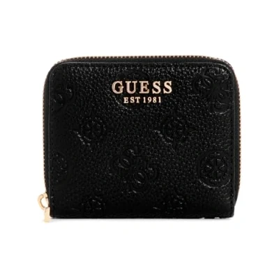 Image de Guess Cresidia Small ZIP Around Portefeuille, Femme, Taille: One Size, Black