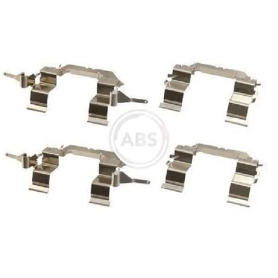 Image de A.B.S. 1722Q Kit d&#039;accessoires, plaquette de frein à disque NISSAN: Pathfinder 3, Qashqai / Qashqai+2 I, NP300 Navara Pick up, RENAULT: Koleos I