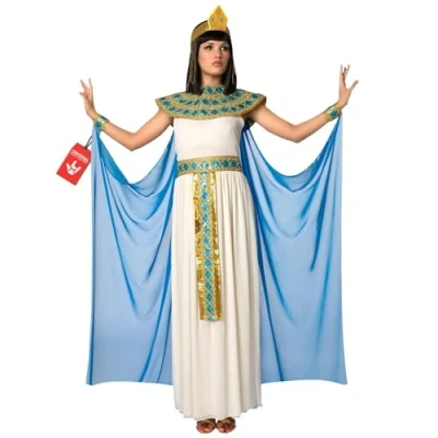 Image de Morph De Luxe Deguisement Cleopatre Femme,Costume Femme,Deguisement Egyptien Femme,Déguisement Egyptienne Carnaval Femme Taille XL