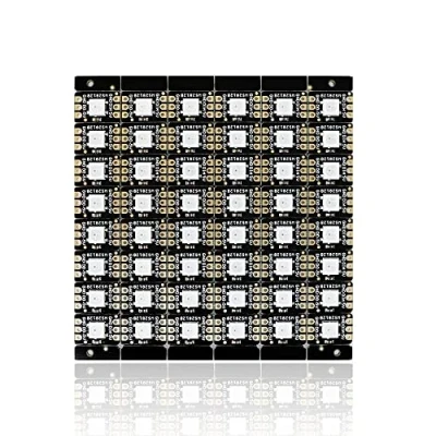 Image de Treedix Lot de 48 panneaux lumineux LED RVB 5050 pour Arduino et Raspberry Pi Compatible avec WS2812B