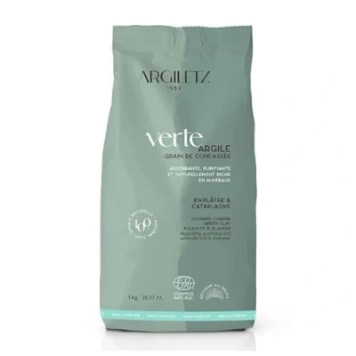 Image de (ARCILIA) Argiletz Argile Verte Grain de Concassée Sachet 1kg