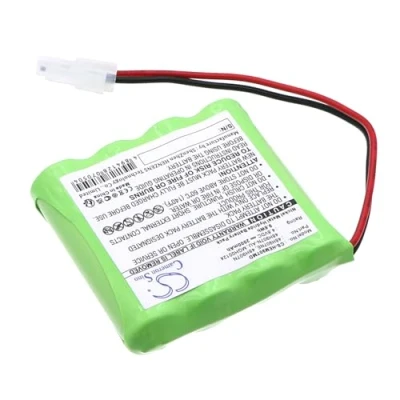 Image de TECHTEK Batteries Compatible avec [OMRON] HEM 907, 907 PBAT, 907XL, IntelliSense Professional Blood Pressure Monitor, 907XL Monitor re FBA