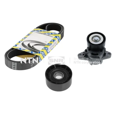 Image de SNR KA855.47 Jeu de courroies trapézoïdales à nervures RENAULT: LAGUNA 3, 2, 2 Grandtour, DACIA: Duster SUV, Logan I MCV