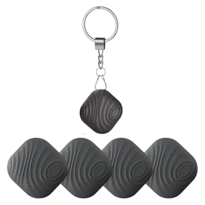 Image de Nutale Findthing Localisateur D&#039;objets de Clé Portefeuilles Café, Key Finder Anti Perte Téléphone Chercheur Alarme Trouve clés, avec Porte Clés et Traqueur Sonore pour Retrouver
