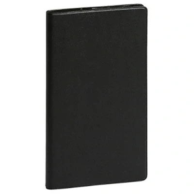Image de Exacompta 174421E Agenda semainier de poche Espace 17 Barbara noir 9 x 17,5 cm Janvier à décembre 2024 Coloris