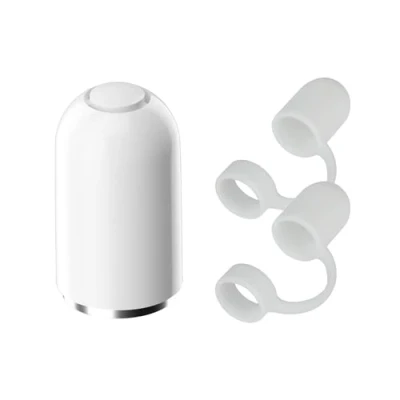 Image de DaiUni Capuchon et Support Magnétique de Remplacement,1 iPencil Capuchons + 2 Remplacement, for iPad Pro Pencil (Blanc)