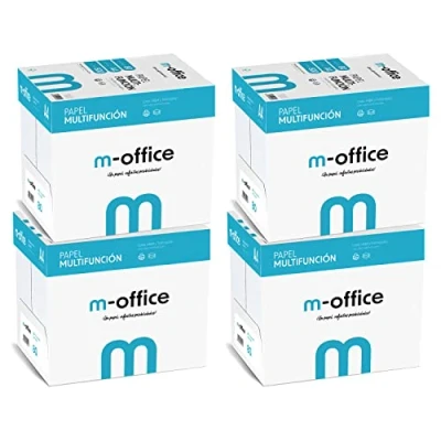 Image de Lot de 500 feuilles A4 Papier multifonction pour imprimante jet laser 210 x 297 mm Idéal le bureau comme la maison Ofituria (10000 feuilles)
