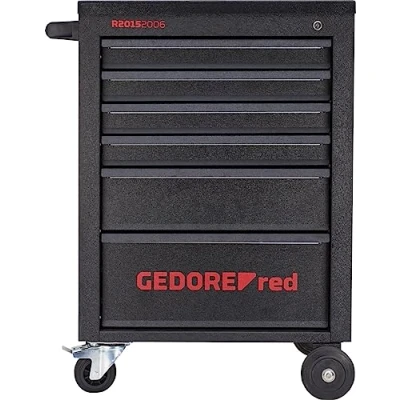 Image de GEDORE Red R20152006 Chariot mécanique à 6 tiroirs Noir