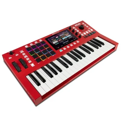 Image de AKAI Professional MPC Key 37 Station autonome boîtes à rythmes, clavier MIDI, synthétiseur avec Wi Fi, Bluetooth, écran tactile, plug ins