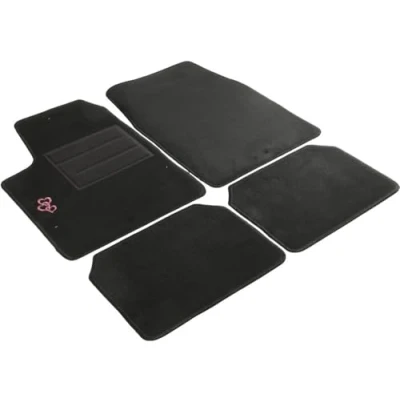 Image de START FUNNY HEART 8506 Ensemble de tapis sol Textile, PP (polypropylène) avant et arrière 4 noir