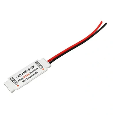 Image de MASUNN DC5 24V 4 Canaux X 3 A Mini RGBW Amplificateur 5 Broches Controller pour 5050 LED Strip Light