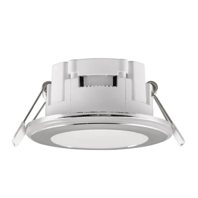 Image de Trio Luminaire encastré LED Argus 653610106, plastique chromé, avec RBG 4 Watt changement de couleur, télécommande, dimmable