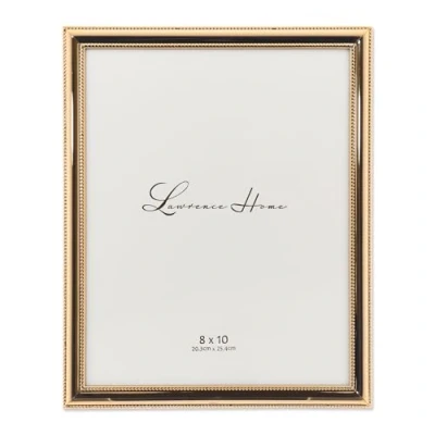 Image de Lawrence Frames Cadre classique à perles, 8 x 10, doré