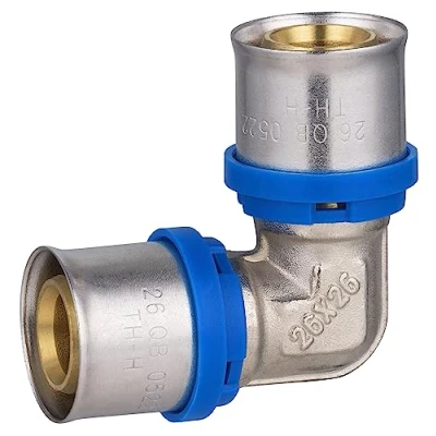 Image de Raccord Multicouche à Sertir Multi profils Coude Egal Ø26 NOYON &amp; THIEBAULT