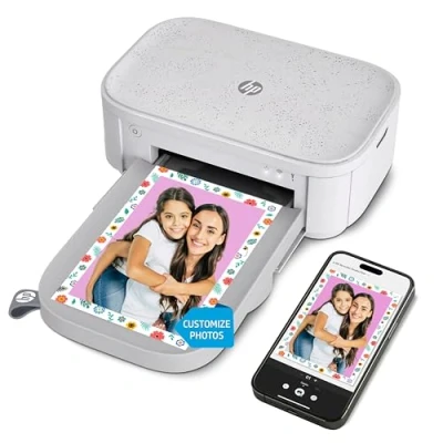 Image de HP Sprocket Imprimante Wi FI Studio Plus Imprime sans Fil des Photos 4 x 6 Pouces à partir de Votre Appareil iOS et Android