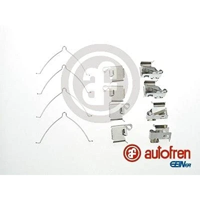 Image de AUTOFREN SEINSA D42610A Kit d&#039;accessoires, plaquette de frein à disque Essieu avant TOYOTA: Carina E 5 portes, MR2 II Coupe, Celica VI Coupe