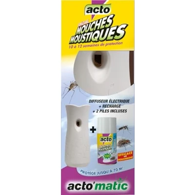 Image de Diffuseur électrique d&#039;insecticide pour mouches et moustiques Acto