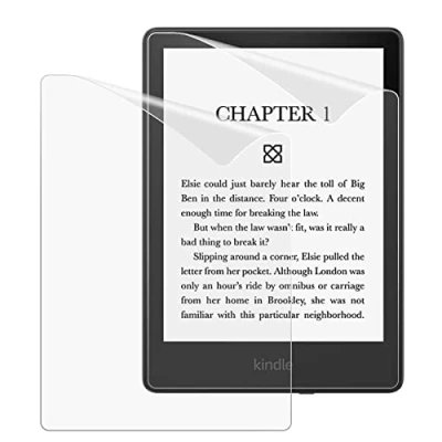 Image de MoKo Film de Protection compatible avec Kindle Paperwhite 11e Gén(Modèle 2021) 6,8&#039;&#039;, 2PCS Anti Reflets et Rayures Couvert Complète PET Protecteur d&#039;Écran pour Édition Signature
