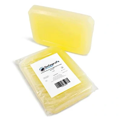 Image de Seifenprofis savon à l&#039;huile d&#039;olive la glycérine brut Base de Jaune doré (sans SLS) (3kg)