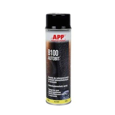 Image de AUTO PLAST PRODUKT 050600 Pare pierres aérosol noir 0.5