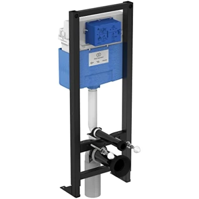 Image de Ideal Standard Prosys 120 Bâti Support pour WC suspendu Universel Autoportant Mécanique certifié NF R015467 Métal