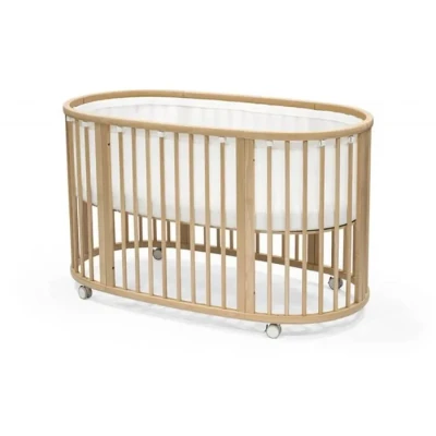 Image de Stokke Sleepi revêtement en Maille V3, Blanc 3D Respirante pour Un Sommeil Toute sécurité Compatible avec Le lit Lavable Machine