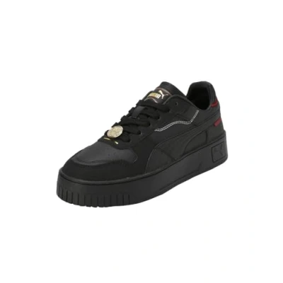 Image de Puma Baskets Carina Street Class Act pour femme, Noir Or, 38 EU