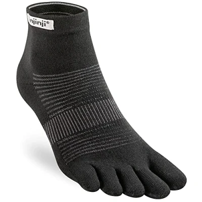 Image de Injinji Run Original Poids Mini Crew (taille L, noir), noir, Large