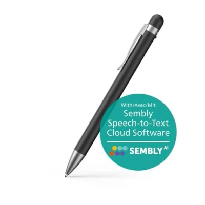 Image de Philips DVT1600 VoiceTracer Stylo enregistreur Audio avec Logiciel de Reconnaissance vocale