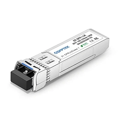 Image de QSFPTEK 10G SFP+ Module 1310nm 10km DDM LC Monomode émetteur récepteur 10GBASE LR pour Intel E10GSFPLR