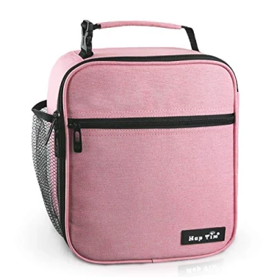 Image de Hap Tim sac à lunch isolé pour adultes et enfants, de boîte filles 6,5 L femmes, isotherme robuste spacieux (Rose)