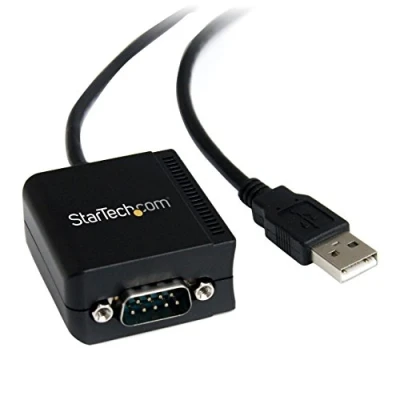 Image de StarTech.com Câble adaptateur FTDI USB vers série RS232 1 port avec isolation optique (ICUSB2321FIS)
