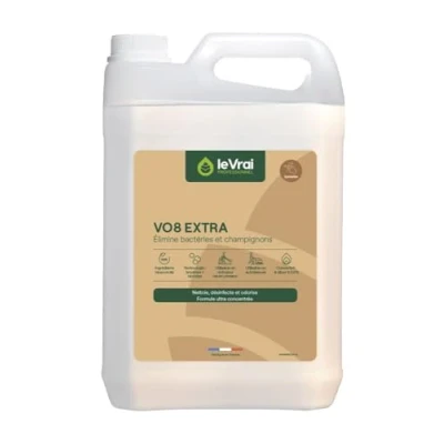 Image de LE VRAI Nettoyant desinfectant et odorant VO8 Extra 5 L