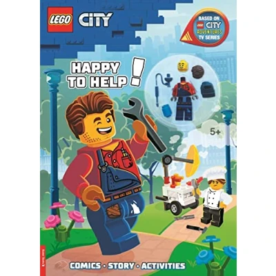Image de LEGO® City: Happy to Help! Activity Book (with Harl Hubbs minifigure)
