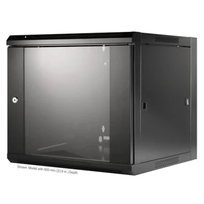 Image de Intellinet 711777 étagère 9U Rack monté sur le mur Noir Neuf