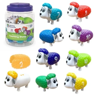 Image de Learning Resources Moutons à compter Snap n Learn