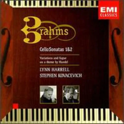 Image de Brahms: Cello Sonatas n1 op38, n2 op99; Variations et Fugue sur un thème de Haendel op24